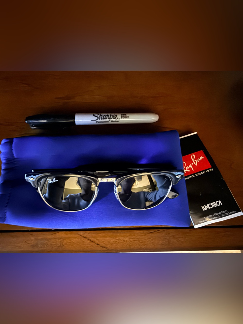 Ray-Ban Black Frame Sunglasses